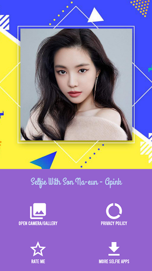 Make Photos With Son Na-eun Screenshot 1