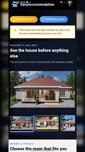 EasyAccommodation Screenshot 2