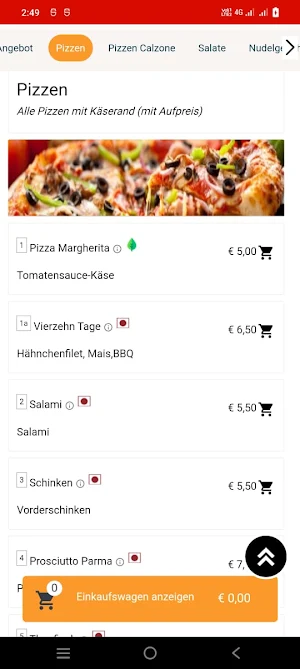 Pizzeria Parma Bochum Screenshot 3