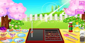 Girls Games cooking barbecue Screenshot 1