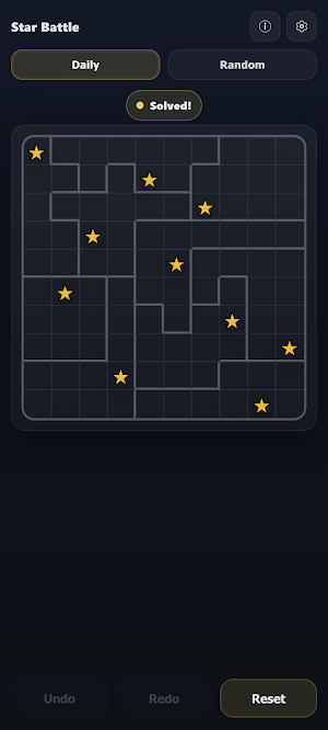Star Battle - Logic Puzzle Screenshot 0