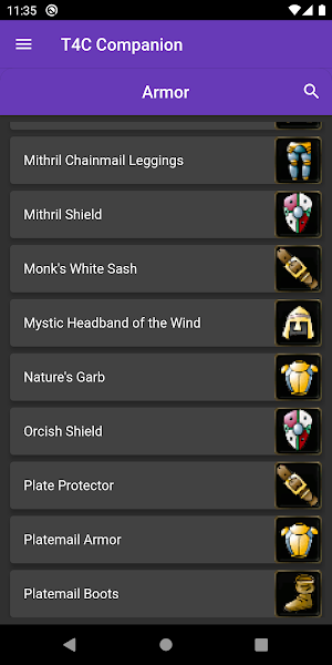 T4C Companion Screenshot 1