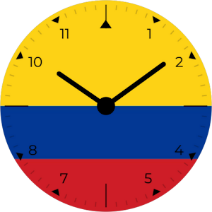 Colombia Analog Watch Face Screenshot 0
