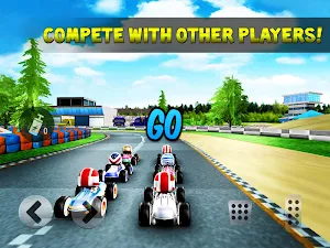 Kart Rush Racing - 3D Online Rival World Tour Screenshot 1