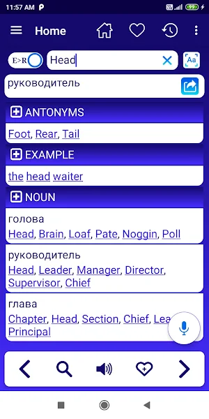 English Russian Dictionary Screenshot 1