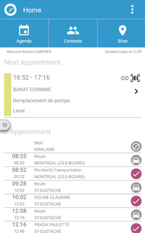 Opti-Time Mobile Screenshot 3