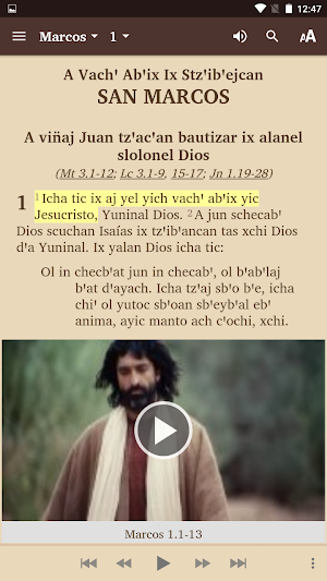 Chuj San Mateo Ixtatán - Bible Screenshot 1