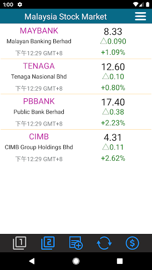 Malaysia Stock Market - Stock Quote Screenshot 0
