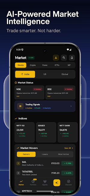 MarketDesk AI: Trading Signals Screenshot 0