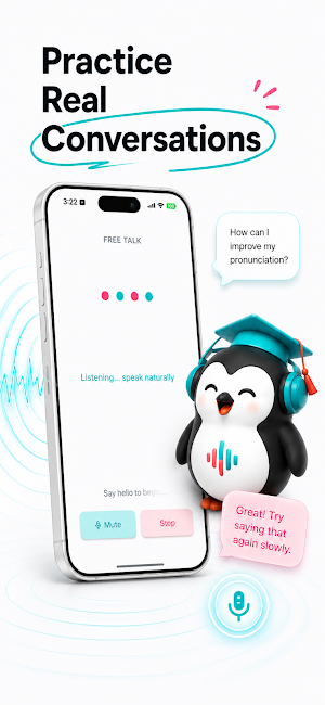 Learn & Speak English-Natiq AI Screenshot 1