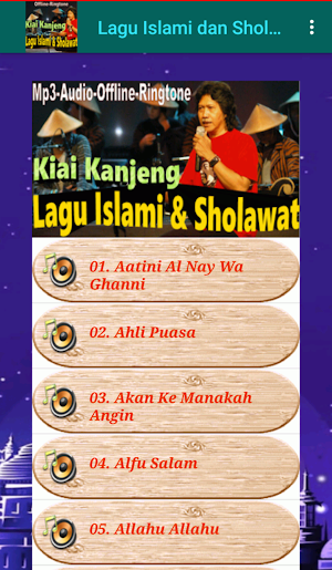 Lagu Islami & Sholawat Kanjeng Screenshot 2