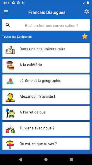 french dialogue audio offline Screenshot 0