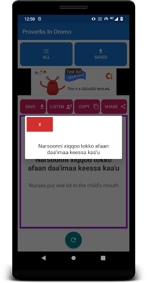 Proverbs In Oromo Screenshot 3