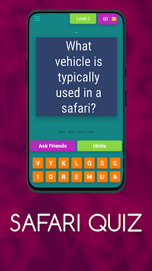 SAFARI QUIZ Screenshot 2