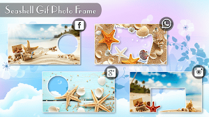 Seashell Photo Frame Screenshot 1
