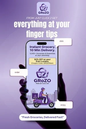 Grozo : Everything In Minutes Screenshot 0