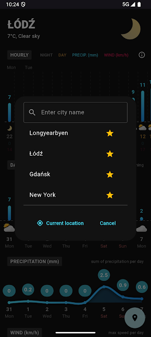 WeatherApp Screenshot 2