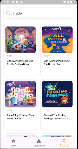 Disney books Screenshot 2