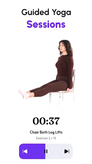Chair Yoga for Seniors FreeFit Screenshot 2