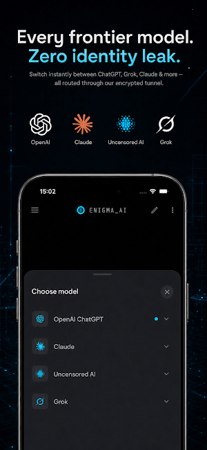 EnigmaAI - Private AI Chat Screenshot 1