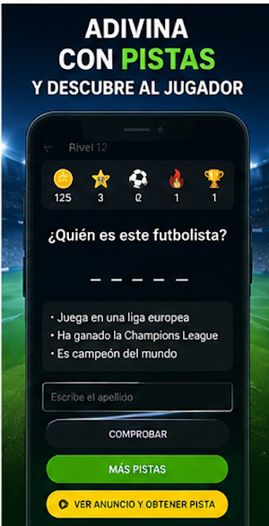 Adivina el Futbolista Screenshot 1