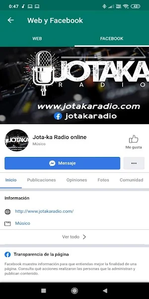Radio Jotaka Screenshot 2