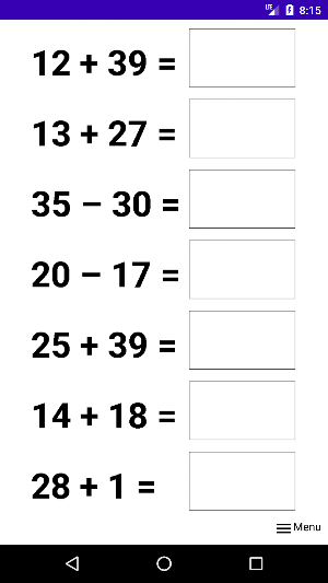 Math for print Screenshot 3