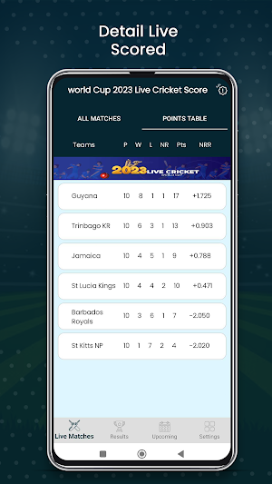 Wold Cup 2023 Cricket Score Screenshot 1