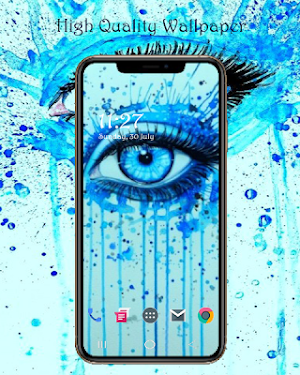 Blue Wallpaper - 300 Design Screenshot 2