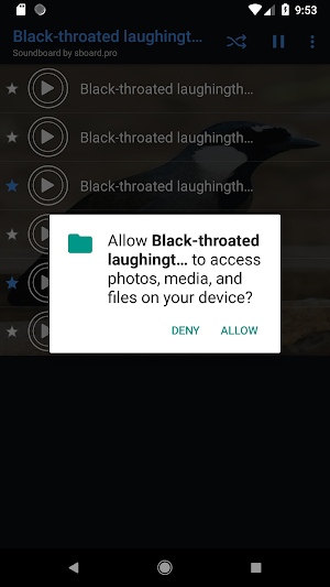 Black-throated laughingthrush sounds ~ Sboard.pro Screenshot 1