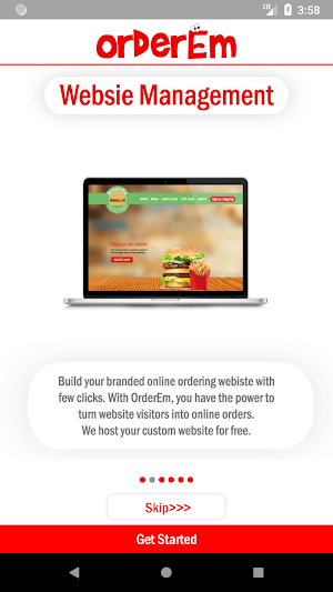 OrderEm Screenshot 2