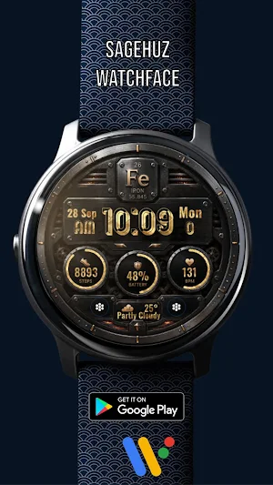 A151 Iron watchface Screenshot 0
