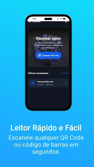 Leitor de QR Code - Flash Scan Screenshot 0