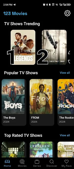 123Movie Stream: HD Movies Screenshot 1
