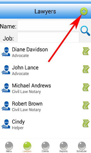 Lawyers Software Screenshot 1