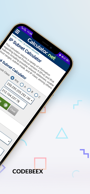 IP Subnet Calculator Screenshot 1