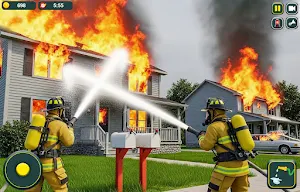 Firefighter Ambulance Game 3d Screenshot 2