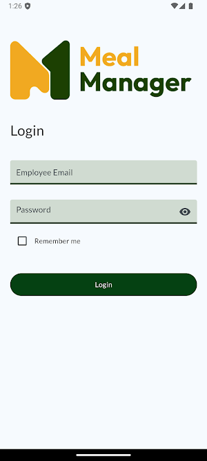 Meal Manager Screenshot 0