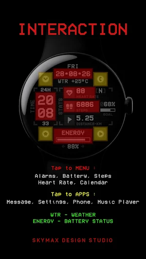 NukaBot 3000 Watch Face Screenshot 3