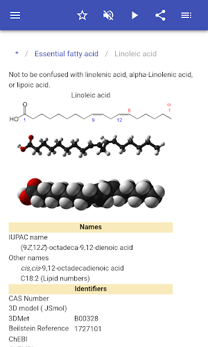 Fatty acids Screenshot 2