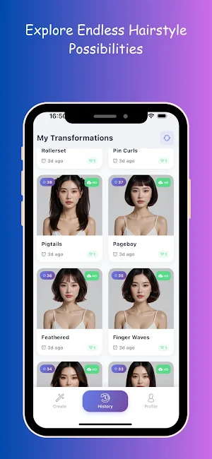 AI Hair Studio Screenshot 2