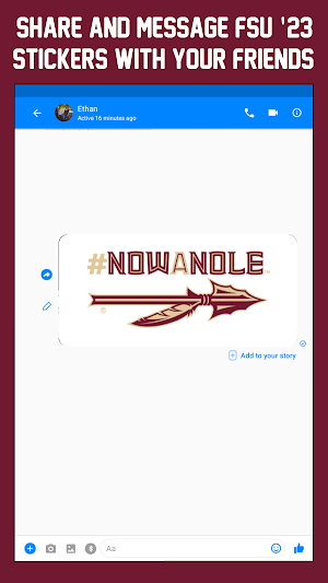 FSU Class of '23 for GBoard Screenshot 3