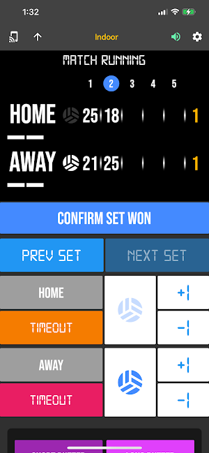 BT Volleyball Controller Screenshot 1