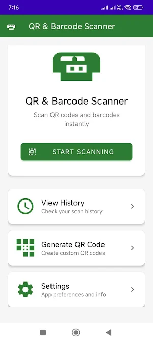 Anaya QR Scanner Screenshot 0