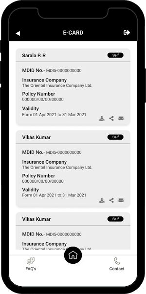 MDI Panasonic Mediclaim Screenshot 3