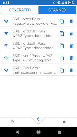WiFi QR Code Scanner Screenshot 2