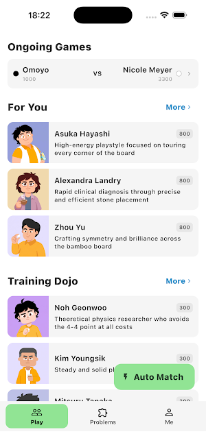Omoyo - Play Go with Smart AI Screenshot 0