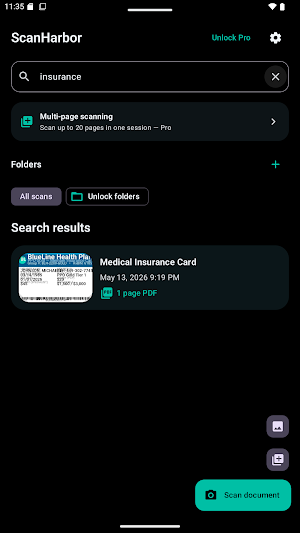 ScanHarbor: Private Scanner Screenshot 1