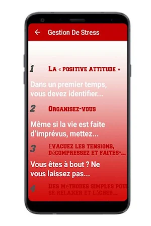 Comment eviter le stress - Anti stress relaxation Screenshot 1