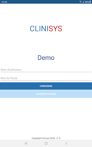 Clinisys Inventaire Economat Screenshot 2